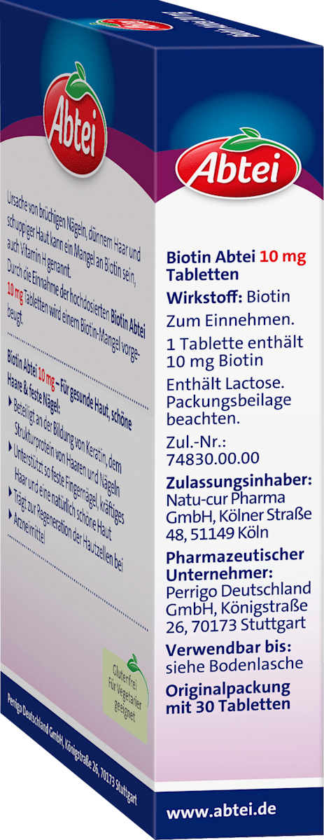 Biotin Tablets – 30 Tablets