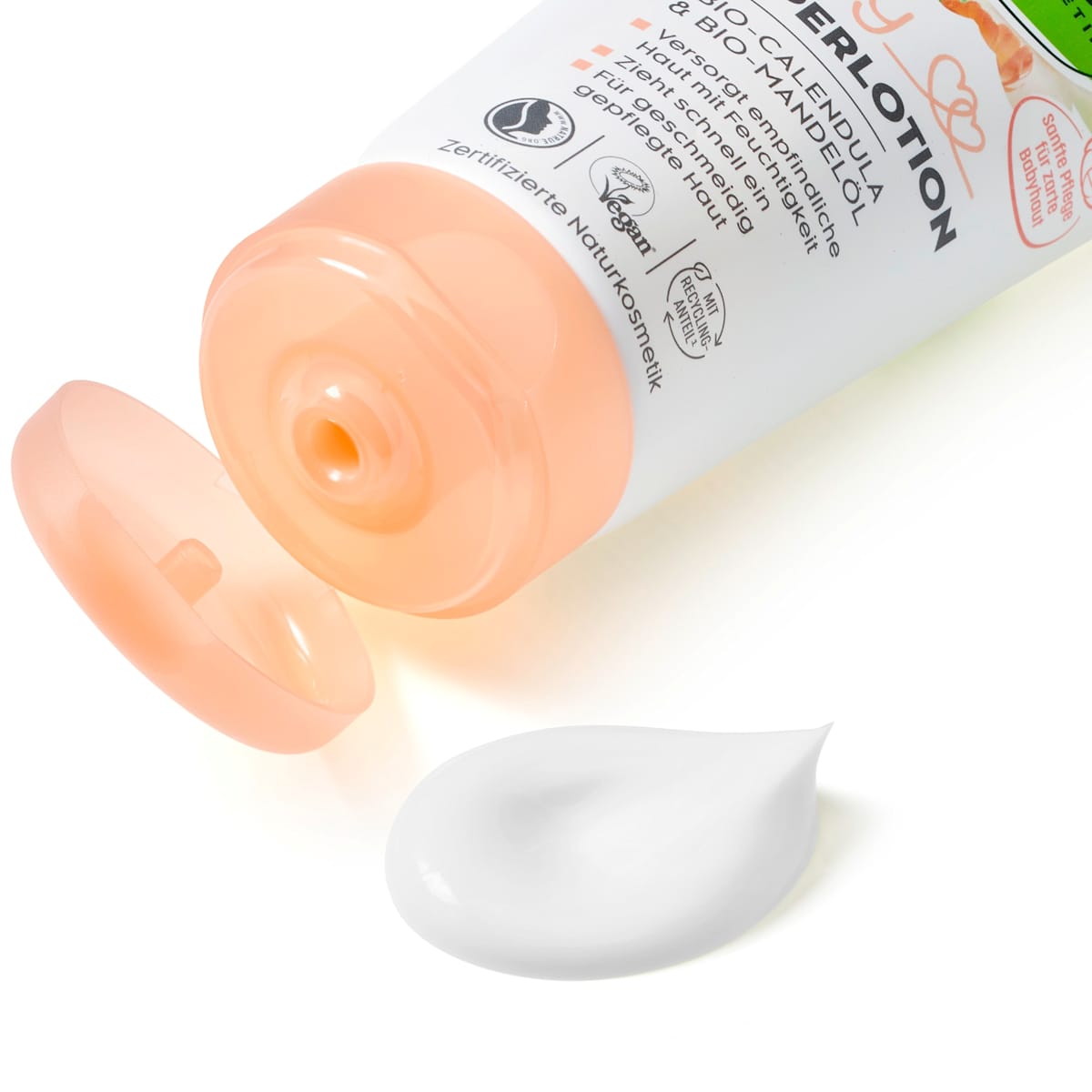 Alverde Baby Körperlotion with Organic Calendula & Organic Almond Oil 200 ml