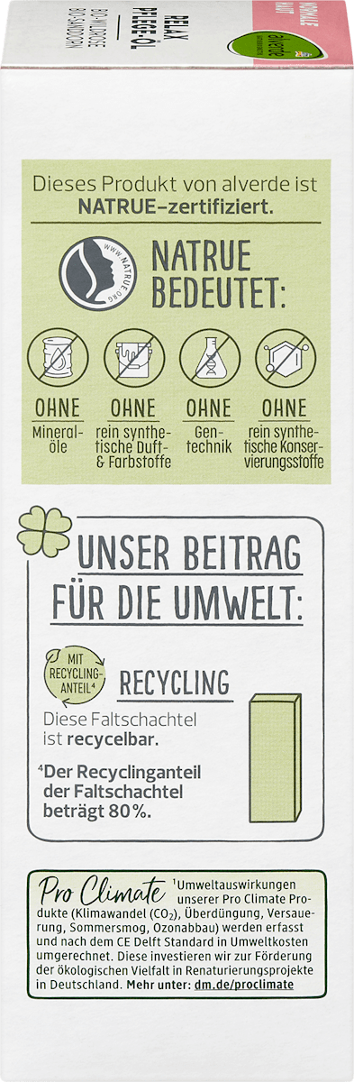 Alverde – Relax Care Oil (with Organic Wild Rose & Organic Sea Buckthorn) 100ml