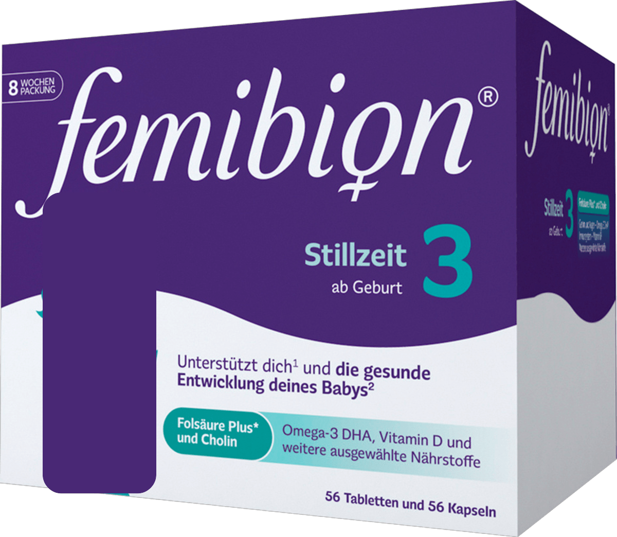 Femibion Stillzeit 3 56 Tablets + 56 Capsules = 112 Pieces (8-Week Supply)