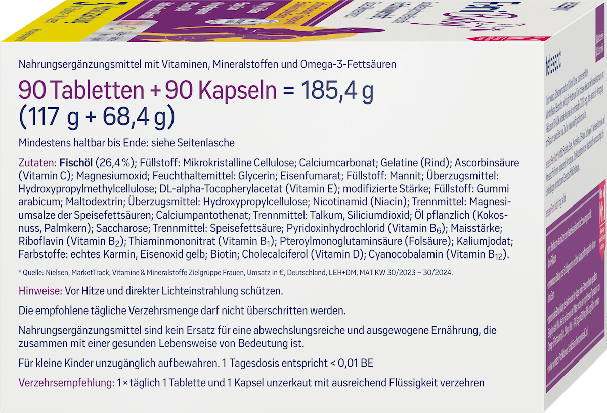 Tetesept FemiBaby 90 Tablets + 90 Soft Capsules