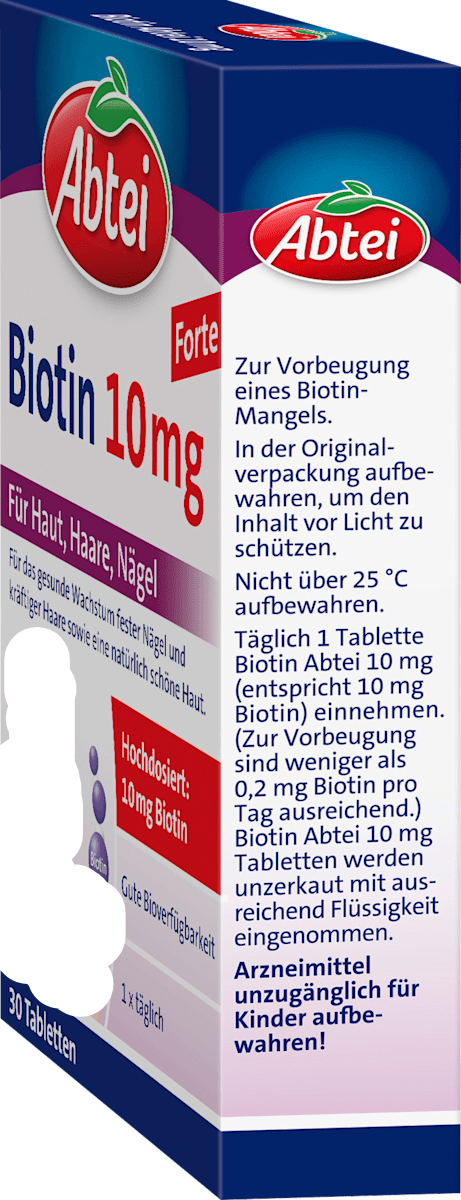 Biotin Tablets – 30 Tablets