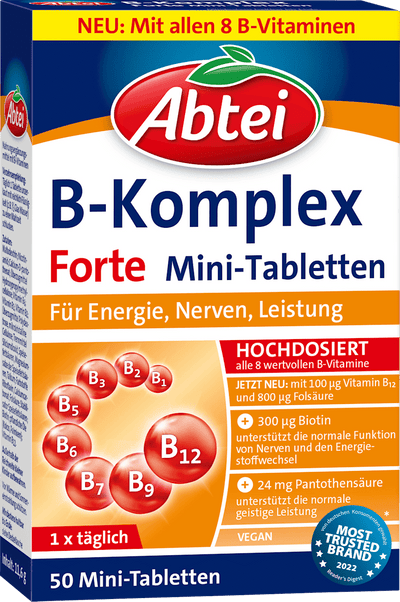 Abtei Vitamin B-Komplex Forte 50 Tablets