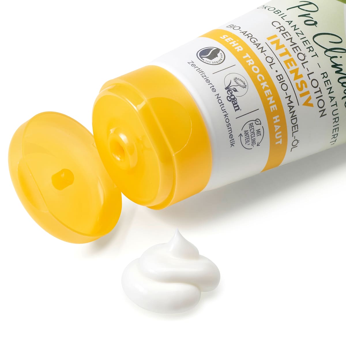 Alverde Pro Climate Cremeöl-Lotion Intensiv – Bio-Arganöl & Bio-Mandelöl 200ml