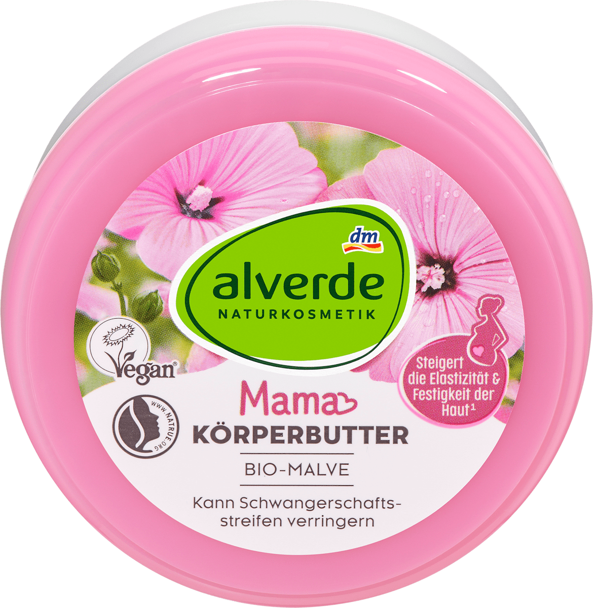 Alverde Mama Körperbutter Bio-Malve 200 ml