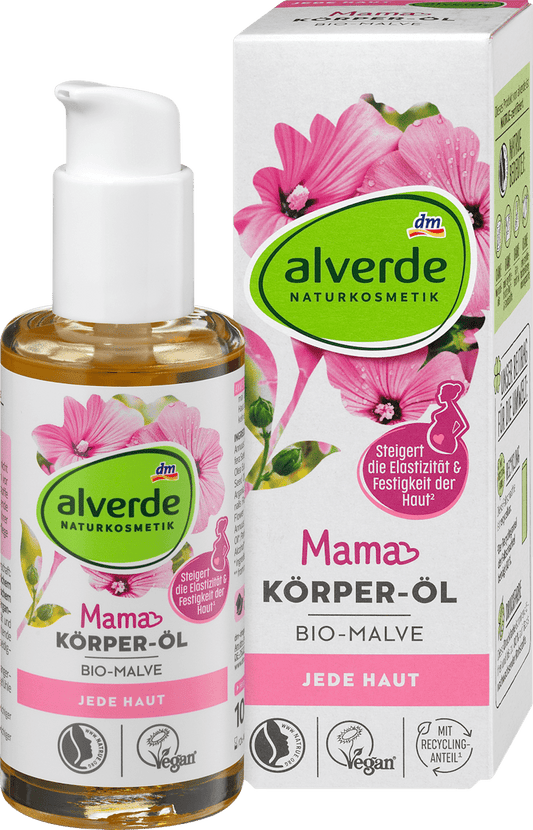 Alverde Mama Körper-Öl Bio-Malve 100 ml