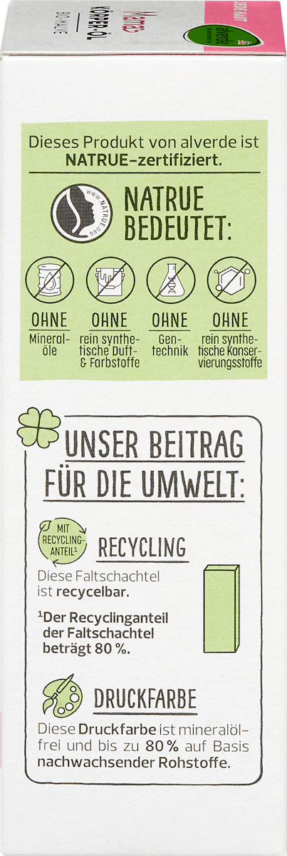 Alverde Mama Körper-Öl Bio-Malve 100 ml