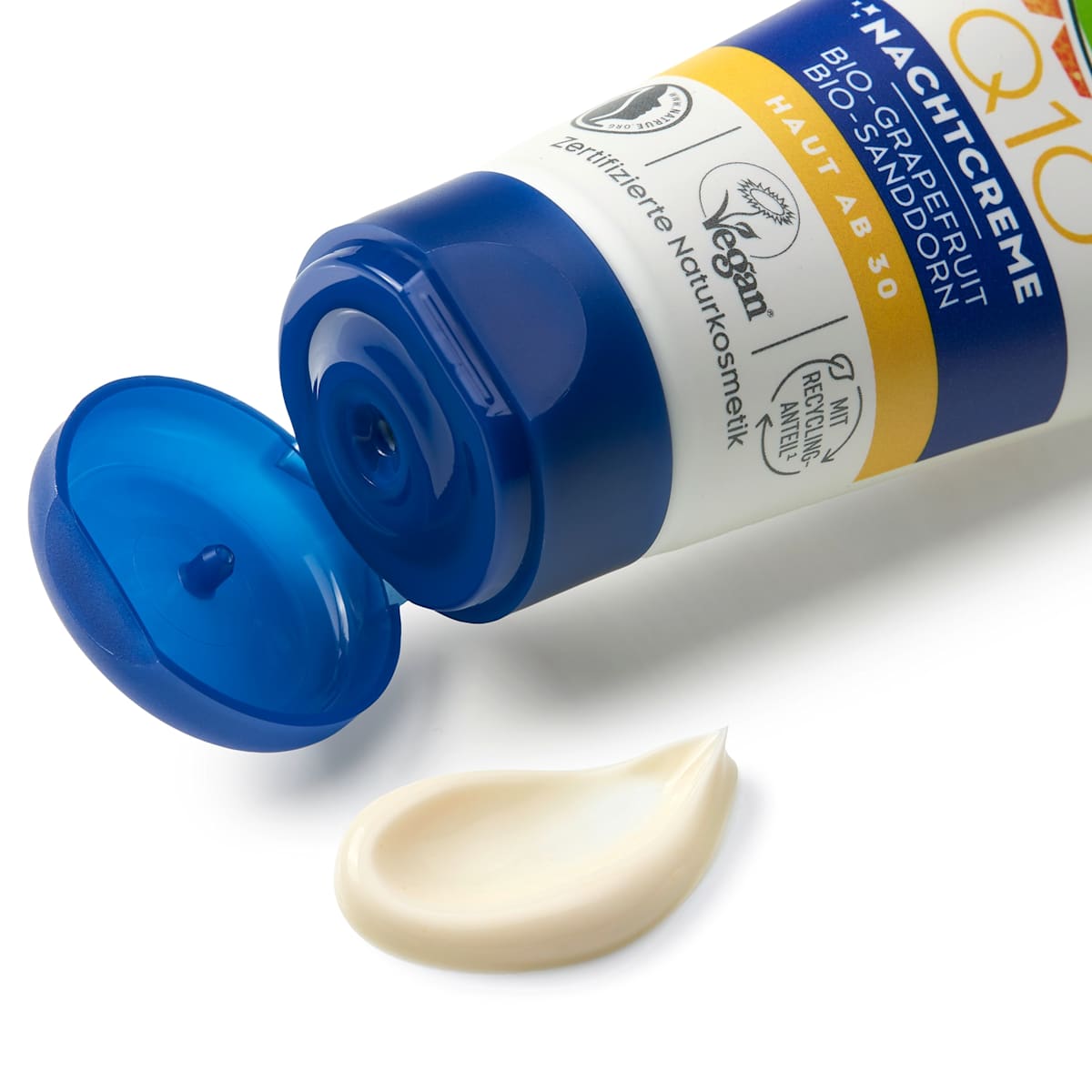 Alverde Q10 Night Cream with Organic Grapefruit & Sea Buckthorn 50ml