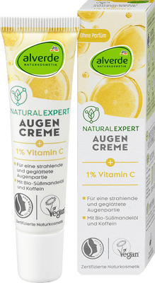 Alverde Natural Expert Eye Cream + 1% Vitamin C 15ml