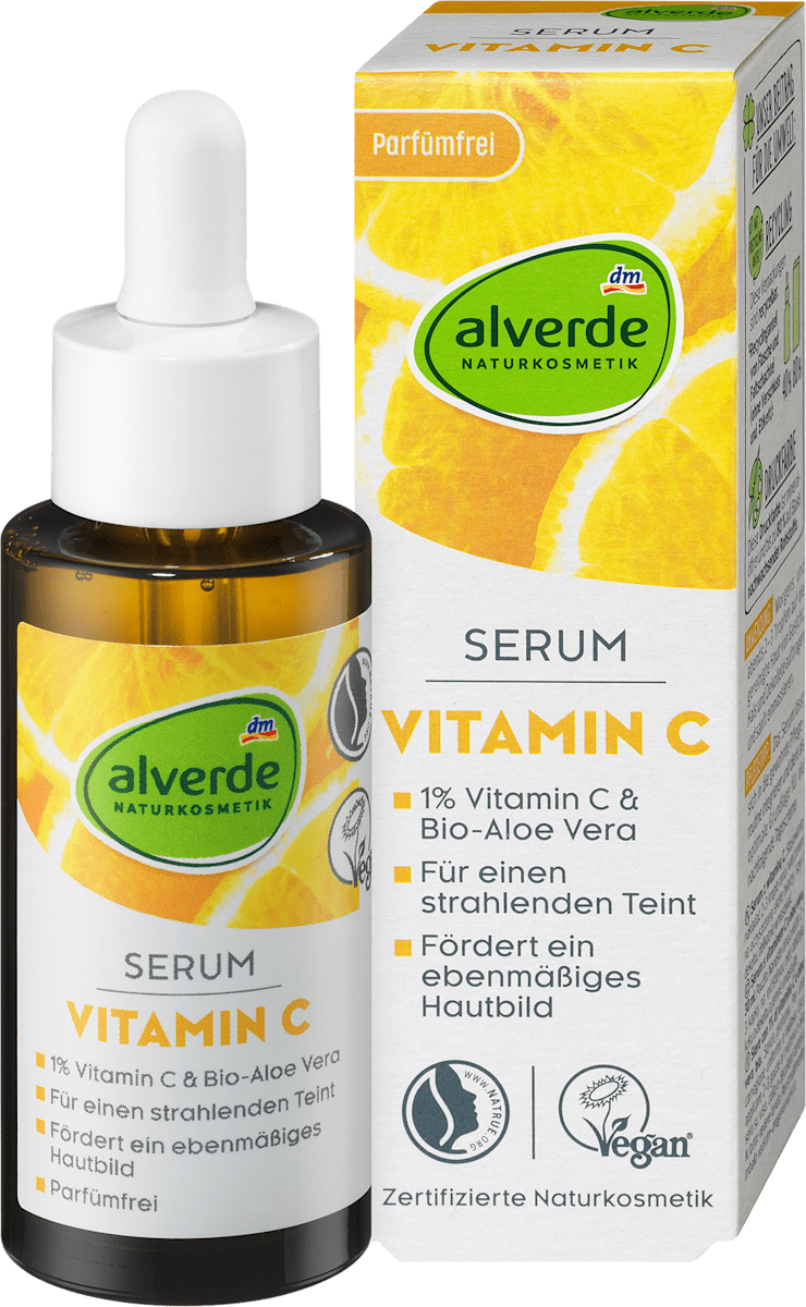 Alverde Vitamin C with organic Aloe Vera Serum 30ml