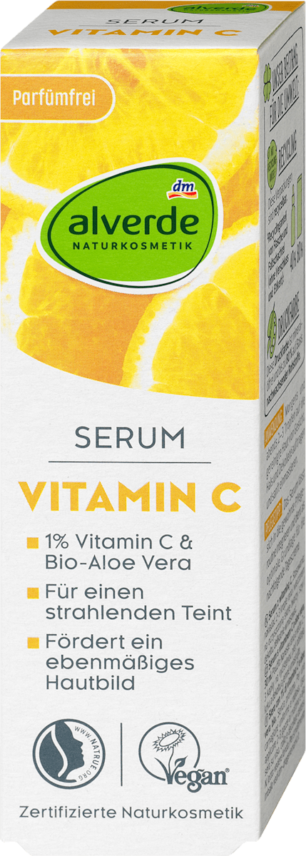 Alverde Vitamin C with organic Aloe Vera Serum 30ml