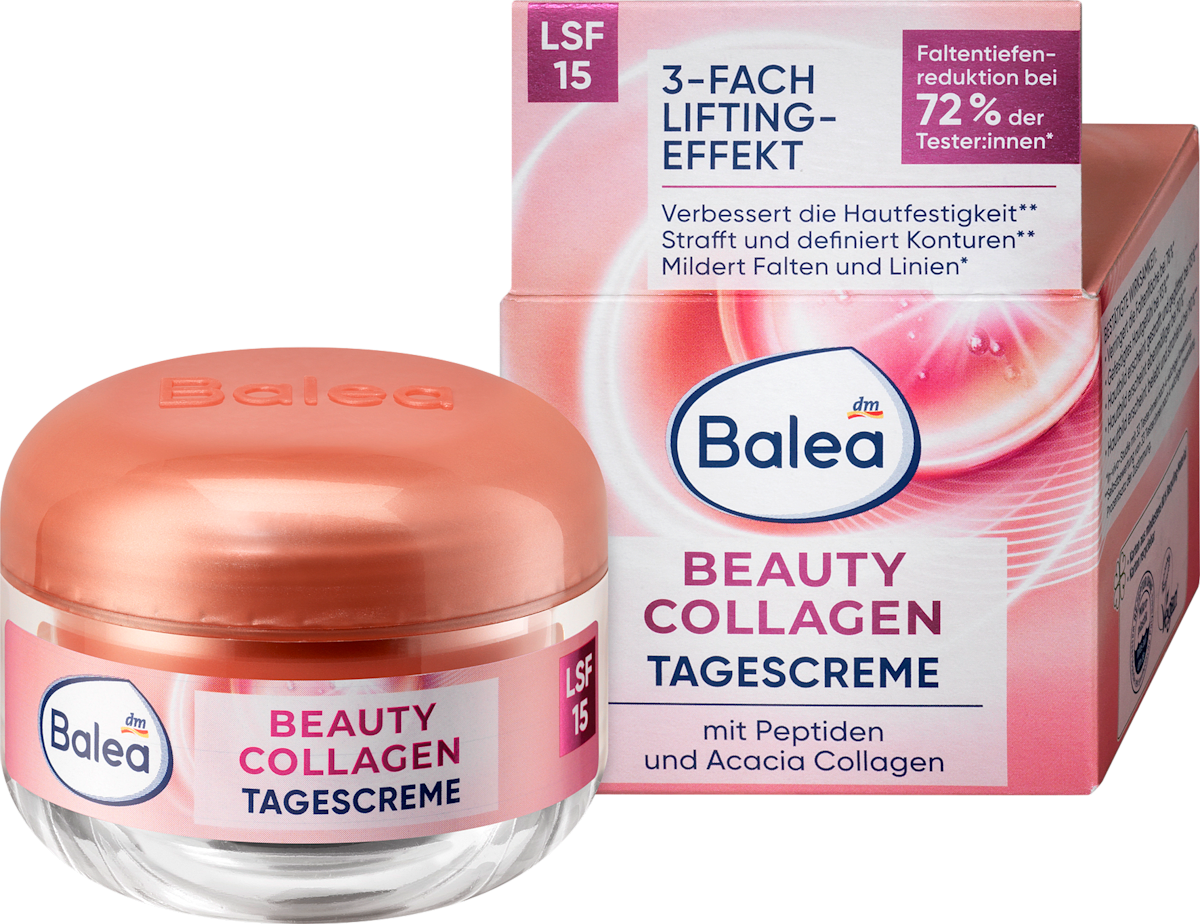 Balea Beauty Collagen Day Cream SPF 15 50ml