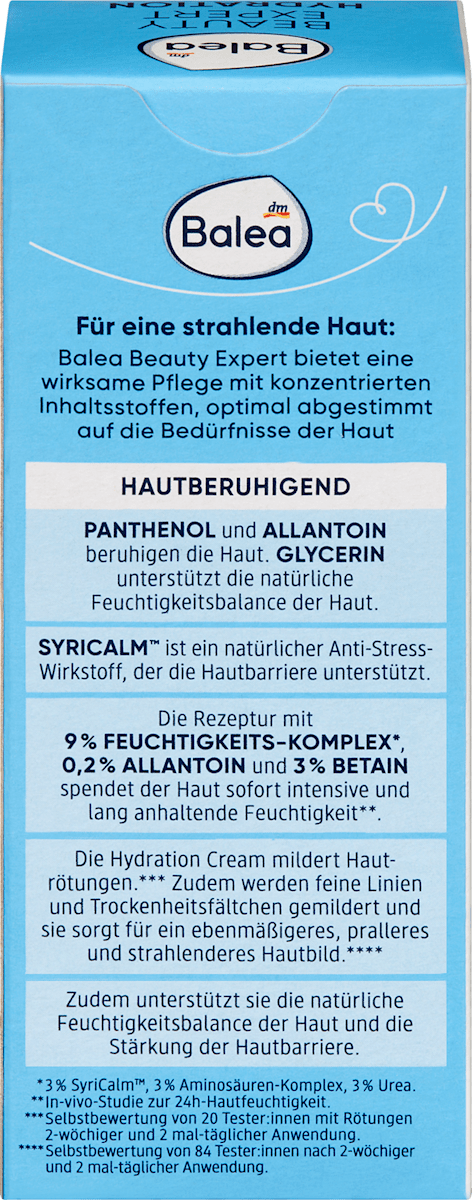 Balea Beauty Expert Hydration Cream 50ml