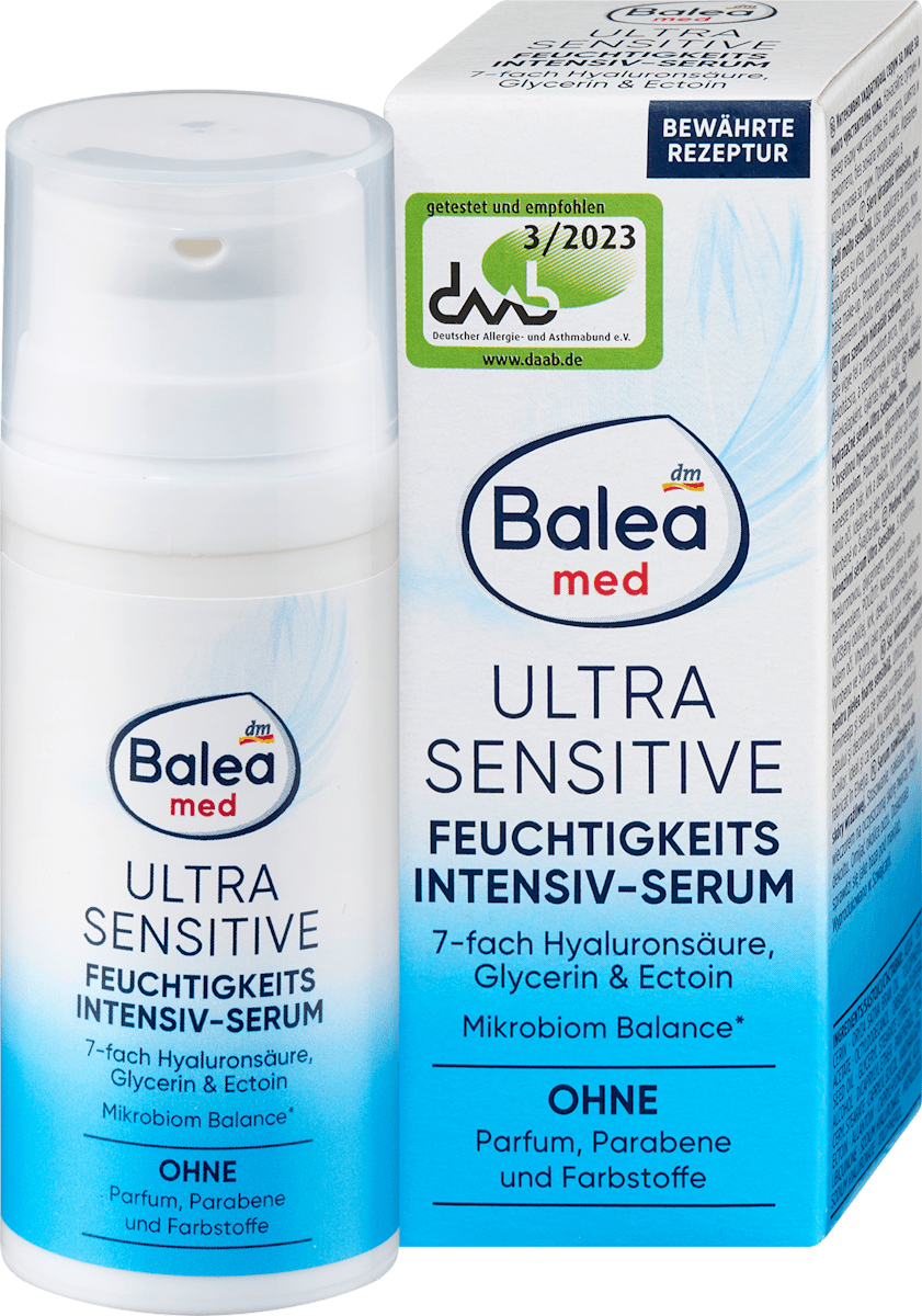 Balea Med Ultra Sensitive Feuchtigkeits Intensiv-Serum 30ml