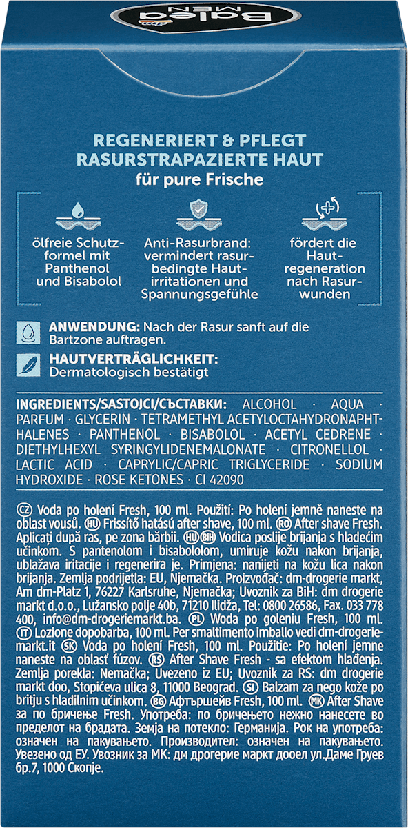 Balea MEN Fresh After Shave Lotion 100 ml