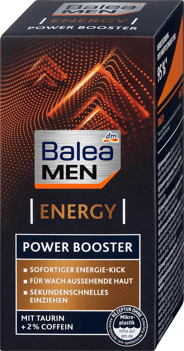 Balea MEN Energy Power Booster Face Cream 50 ml