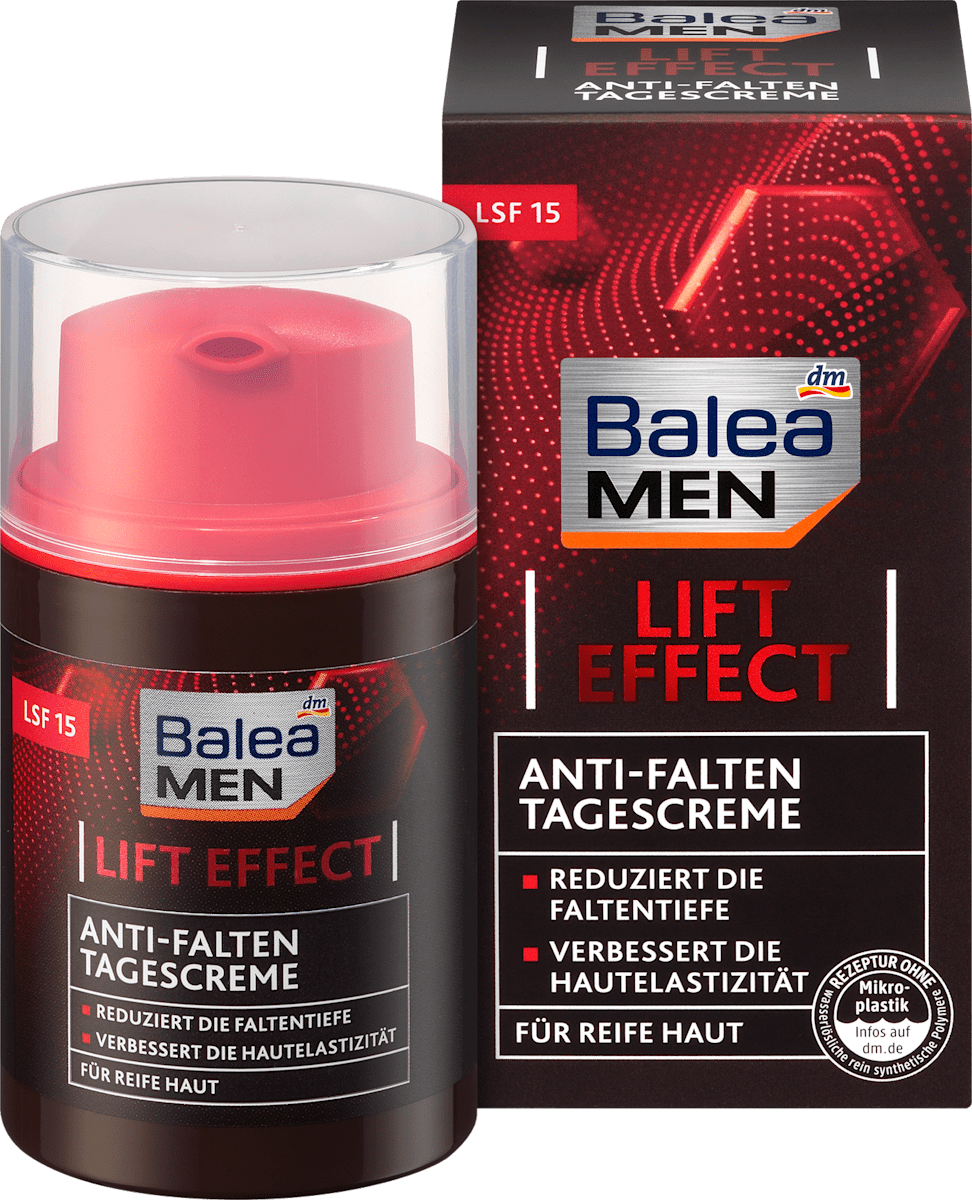 Balea MEN Lift Effect Anti-Falten Tagescreme 50 ml