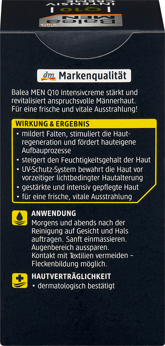 Balea MEN Q10 Intensivcreme for Face 50 ml