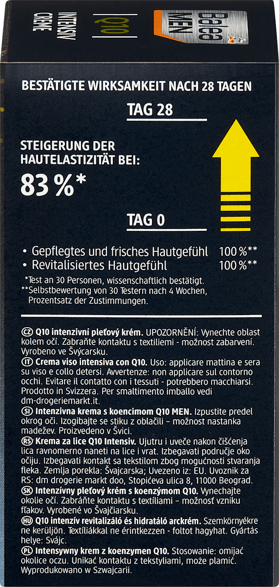 Balea MEN Q10 Intensivcreme for Face 50 ml