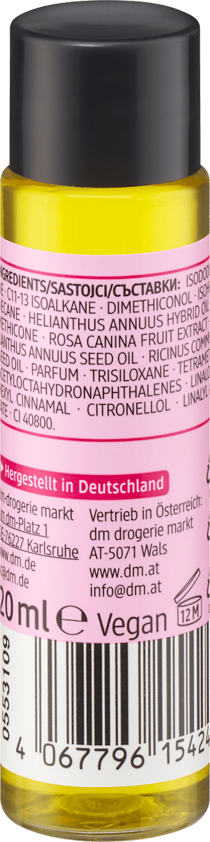 Balea Professional – Glossy Color Hair Oil Elixir (with Castor Oil) 20ml