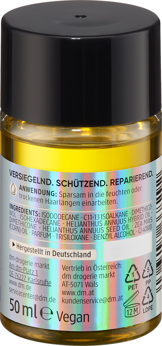 Balea Professional – Plex Care Hair Oil (with Intense-Repair Technology & Heat Protection) 50ml