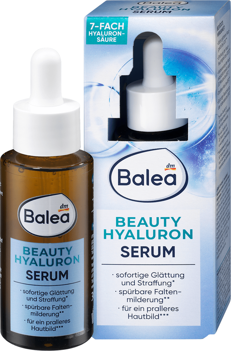 Balea Beauty Hyaluron Serum – 7-Fach Hyaluronsäure 30ml