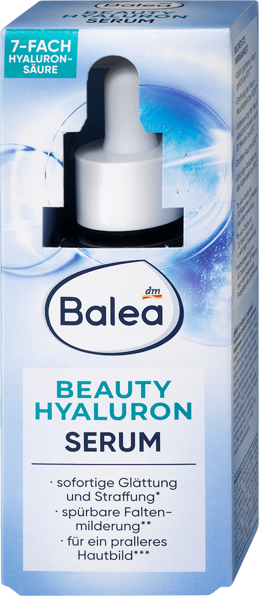 Balea Beauty Hyaluron Serum – 7-Fach Hyaluronsäure 30ml
