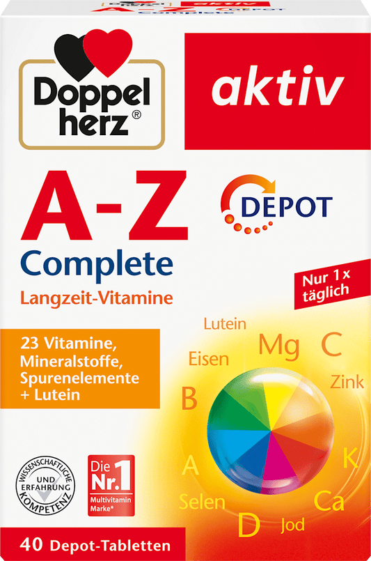 Doppelherz A-Z Depot Complete Multivitamin 40 Depot Tablets