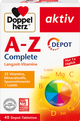 Doppelherz A-Z Depot Complete Multivitamin 40 Depot Tablets