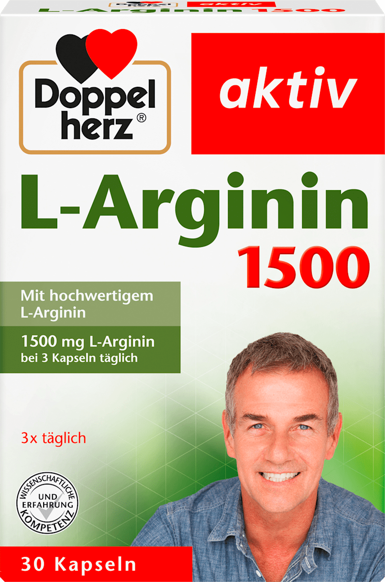 Doppelherz L‑Arginine 1500 – 30 Capsules