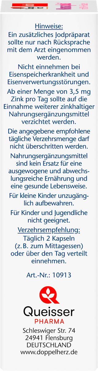 Doppelherz Mama Plus mit DHA + Folsäure – 30 Capsules