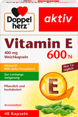 Doppelherz Aktiv Vitamin E 600 N – 40 Capsules