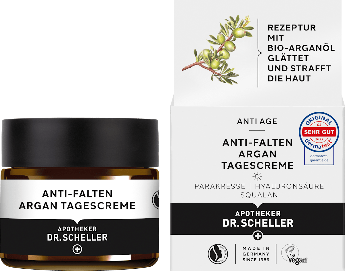 Dr. Scheller Anti-Falten Argan Tagescreme (Anti-Wrinkle Argan Day Cream) 50ml