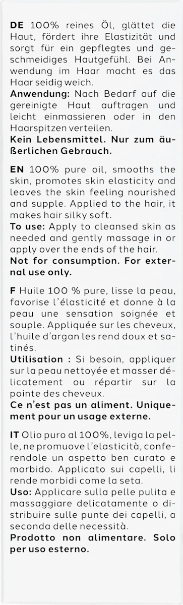 Dr. Scheller – Pure Argan Oil (100% Organic, Cold-Pressed, Fragrance-Free) 30ml