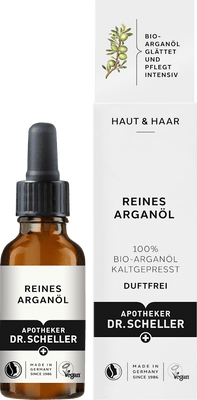 Dr. Scheller – Pure Argan Oil (100% Organic, Cold-Pressed, Fragrance-Free) 30ml