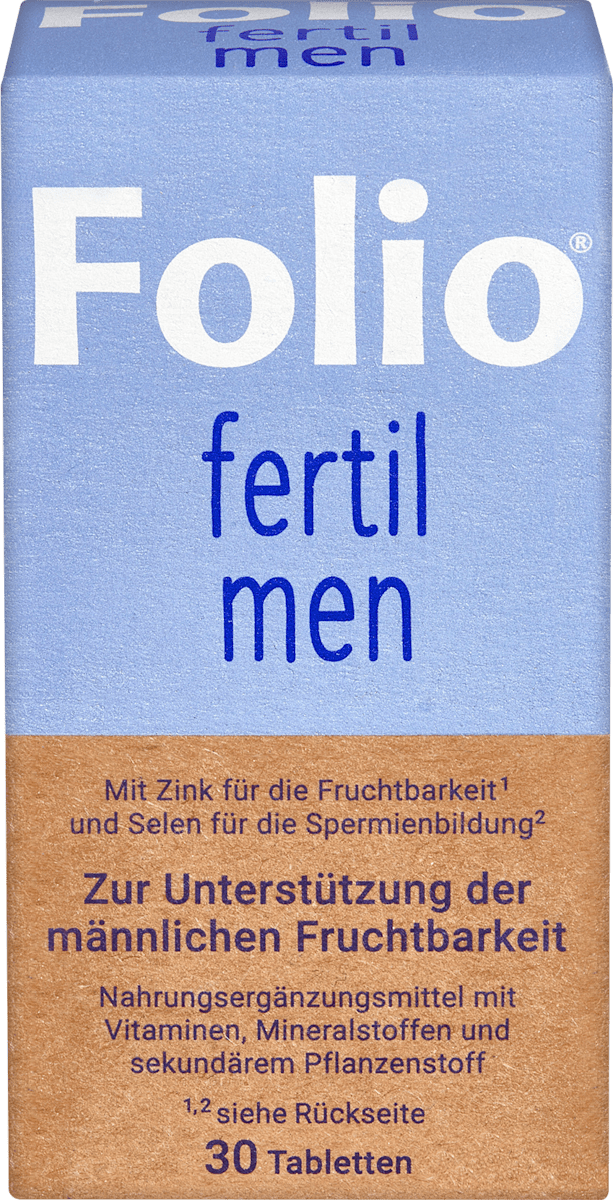 Folio Fertil Men – 30 Tablets