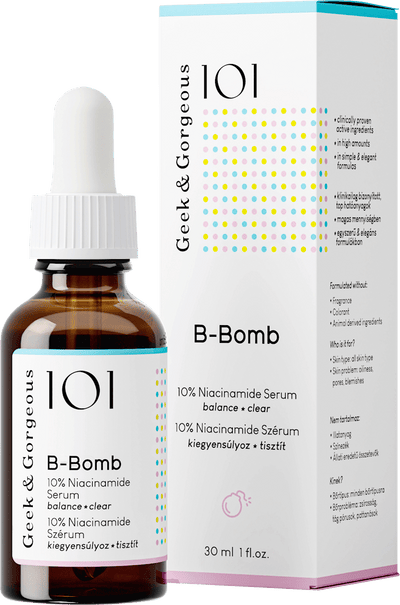 Geek & Gorgeous 101 B-Bomb Niacinamide Serum (10%) 30ml