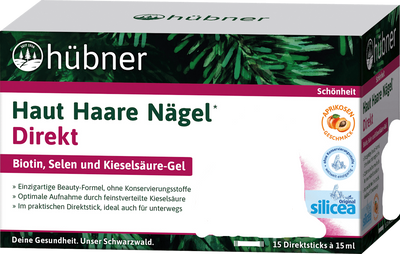 Skin Hair Nails Direktsticks – 15 Sticks, 225 ml