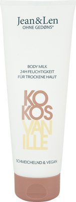 Jean & Len Body Milk – Kokos & Vanille (Coconut & Vanilla) 250ml