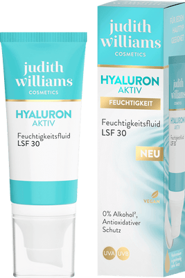 Judith Williams – Hyaluron Aktiv Feuchtigkeitsfluid LSF 30 , 50ml