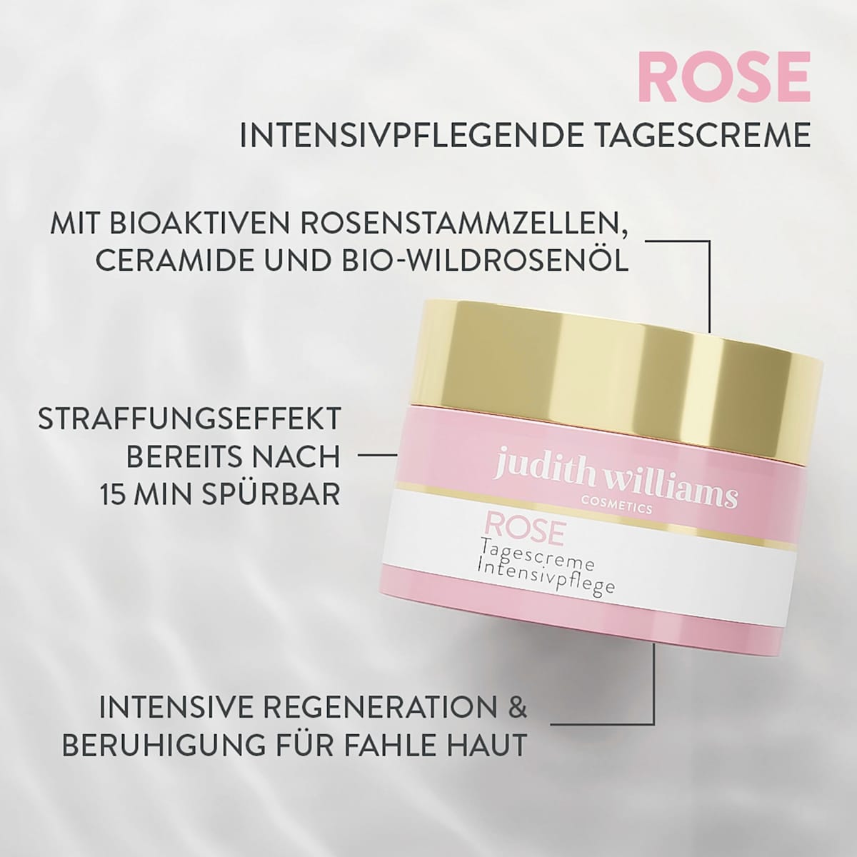 Judith Williams Rose Day Cream Intensive Care 50ml