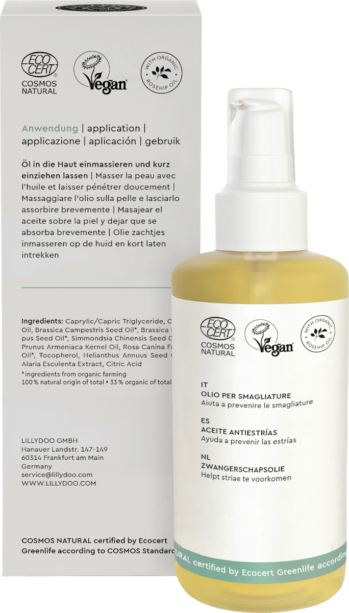 LILLYDOO For Mom Schwangerschafts-Pflegeöl 100 ml