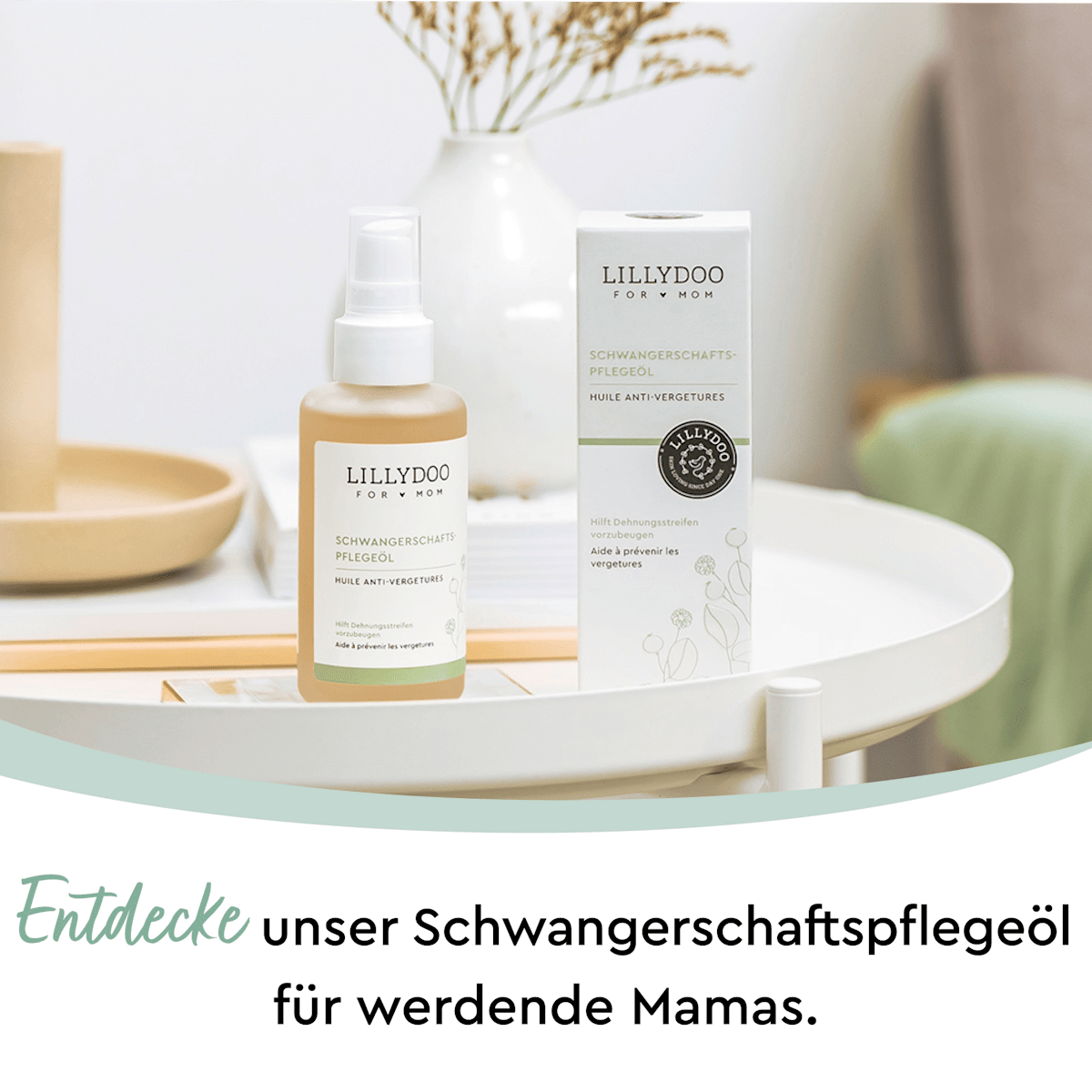 LILLYDOO For Mom Schwangerschafts-Pflegeöl 100 ml