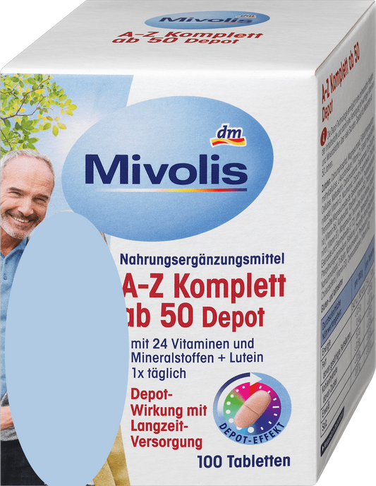 Mivolis A‑Z Complete Depot ab 50 – 100 Tablets