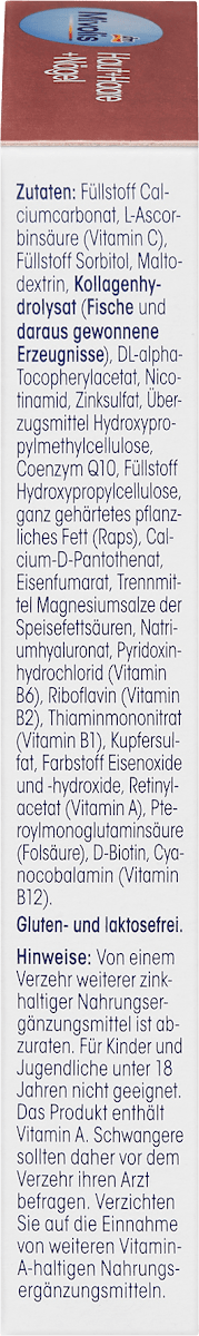 Skin Hair Nails – 30 Tablets, 22 g