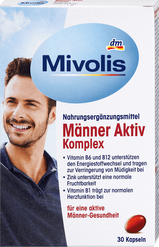 Mivolis Männer Aktiv Komplex – 30 Capsules
