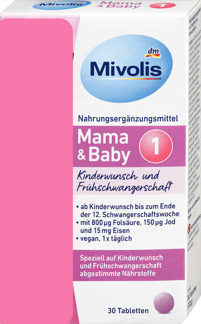 Mivolis Mama & Baby 1 30 Tablets
