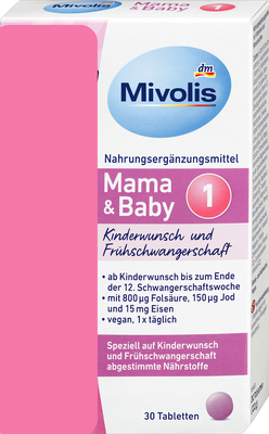 Mivolis Mama & Baby 1 30 Tablets
