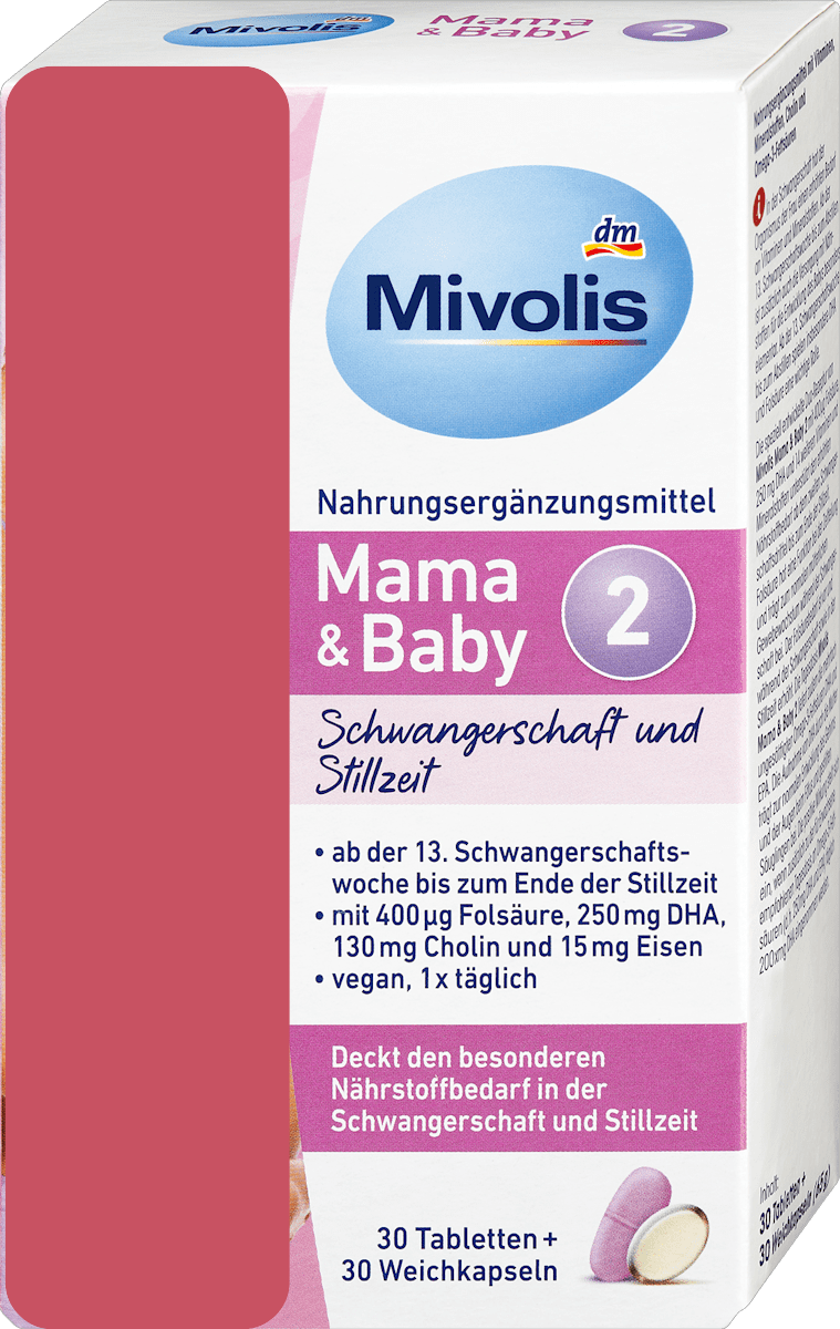 Mivolis Mama & Baby 2 30 Tablets + 30 Soft Capsules