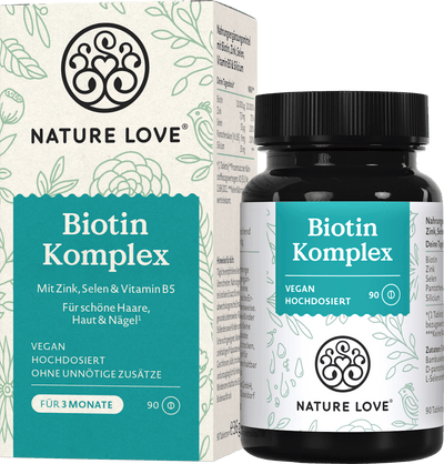 Nature Love Biotin Complex – 90 Tablets, 36 g
